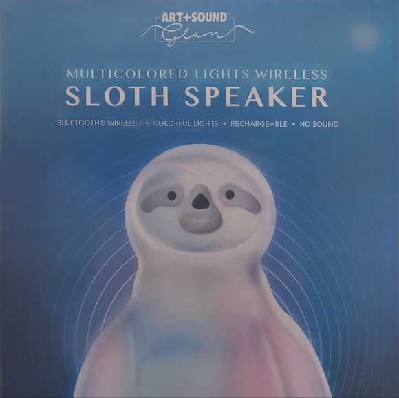 Sloth Bluetooth Wireless Multicolored Lights Speaker - Picture 3 of 6